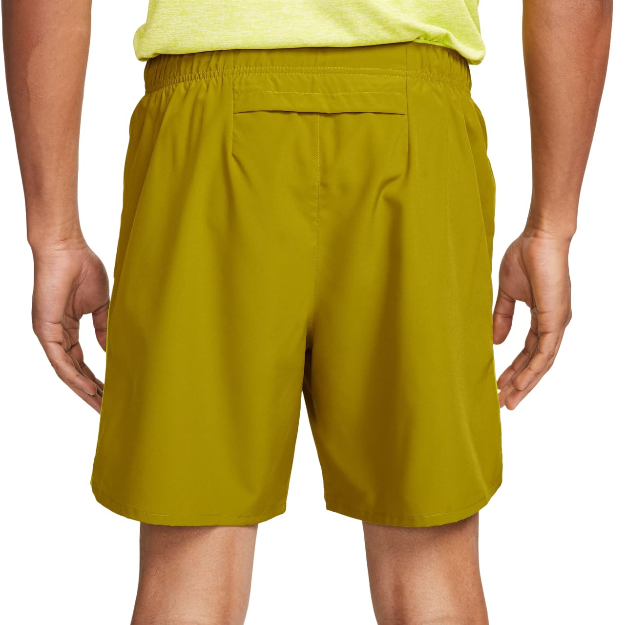 Nike Challenger Men's Dri-FIT Brief-Lined Running Shorts (Moss Green) Size Small