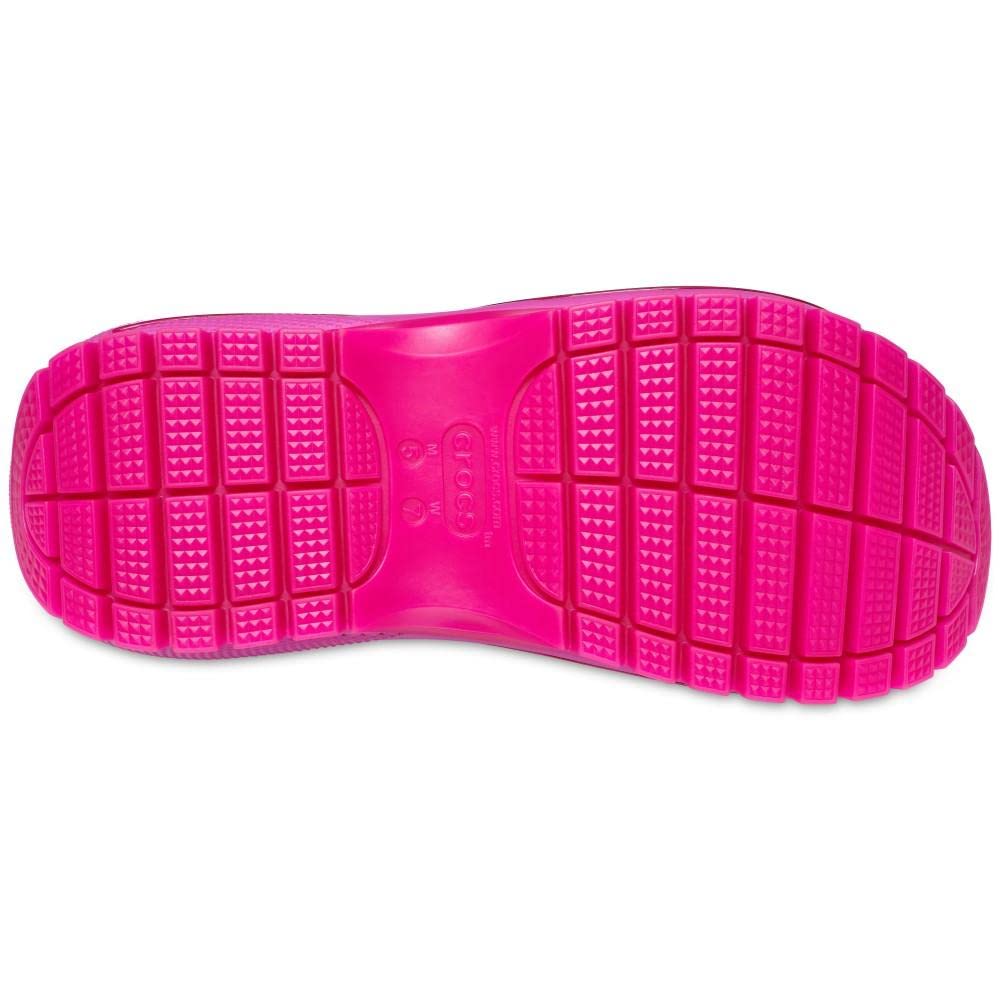 Crocs Unisex-Adult Classic Mega Crush Sandal | Platform Sandals