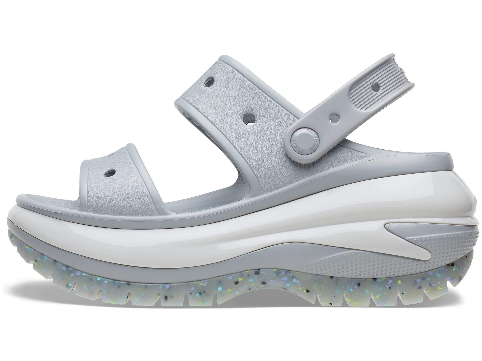 Crocs Unisex-Adult Classic Mega Crush Sandal | Platform Sandals