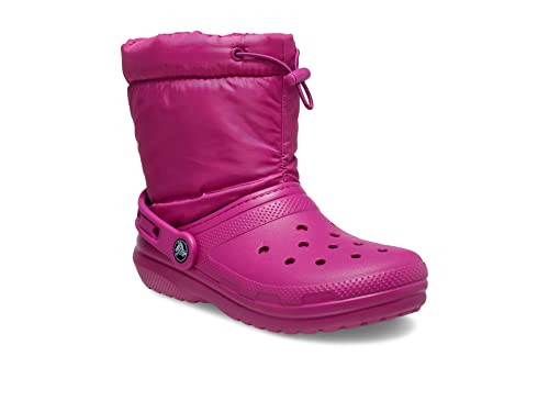 Crocs Unisex-Child Classic Lined Neo Puff Boot Snow