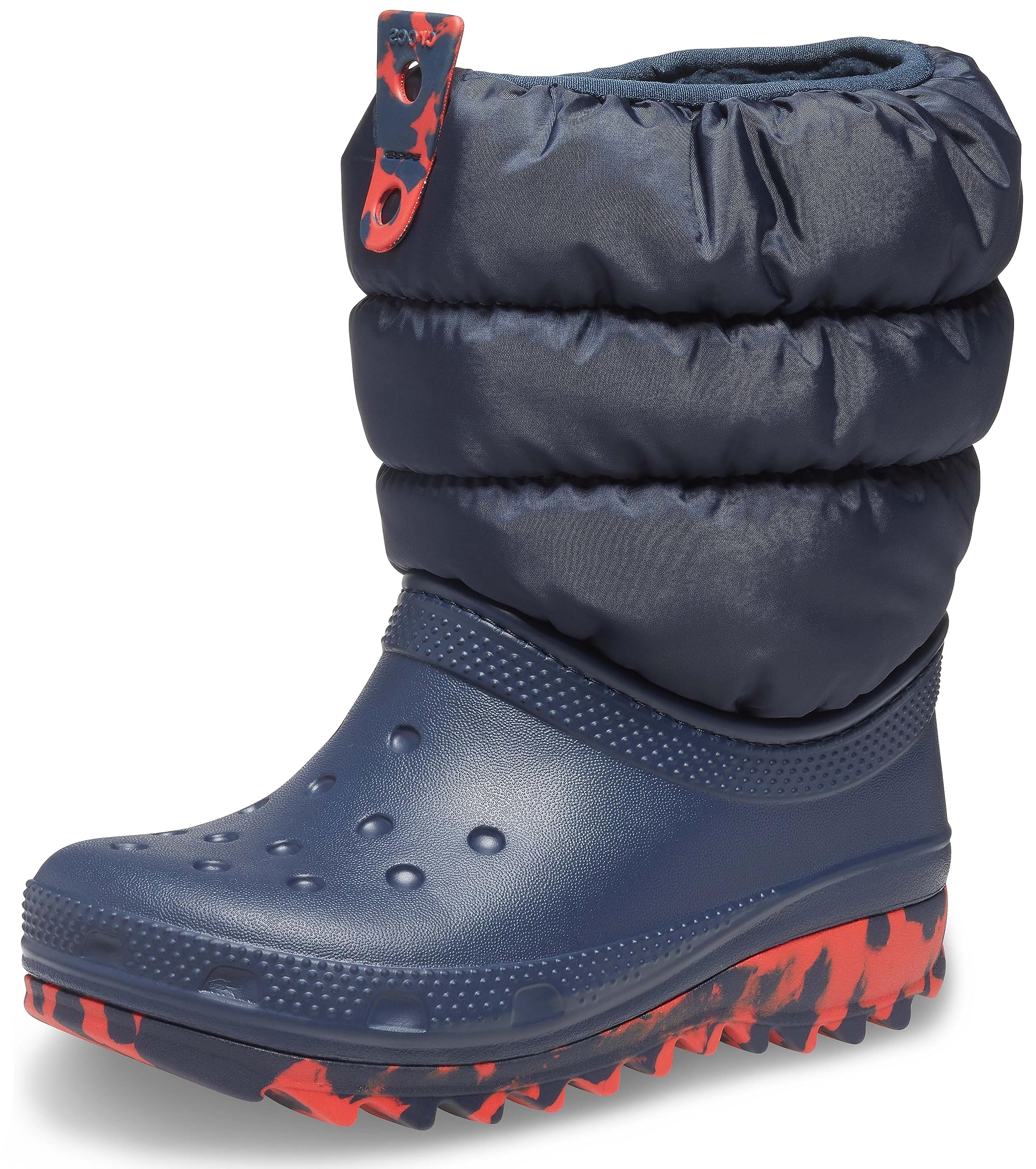 Crocs Unisex-Child Classic Lined Neo Puff Boot Snow