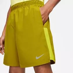 Nike Men's Dri-FIT Challenger 7" Brief-Lined Versatile Shorts (US, Alpha, X-Large, Regular, Regular, Moss)