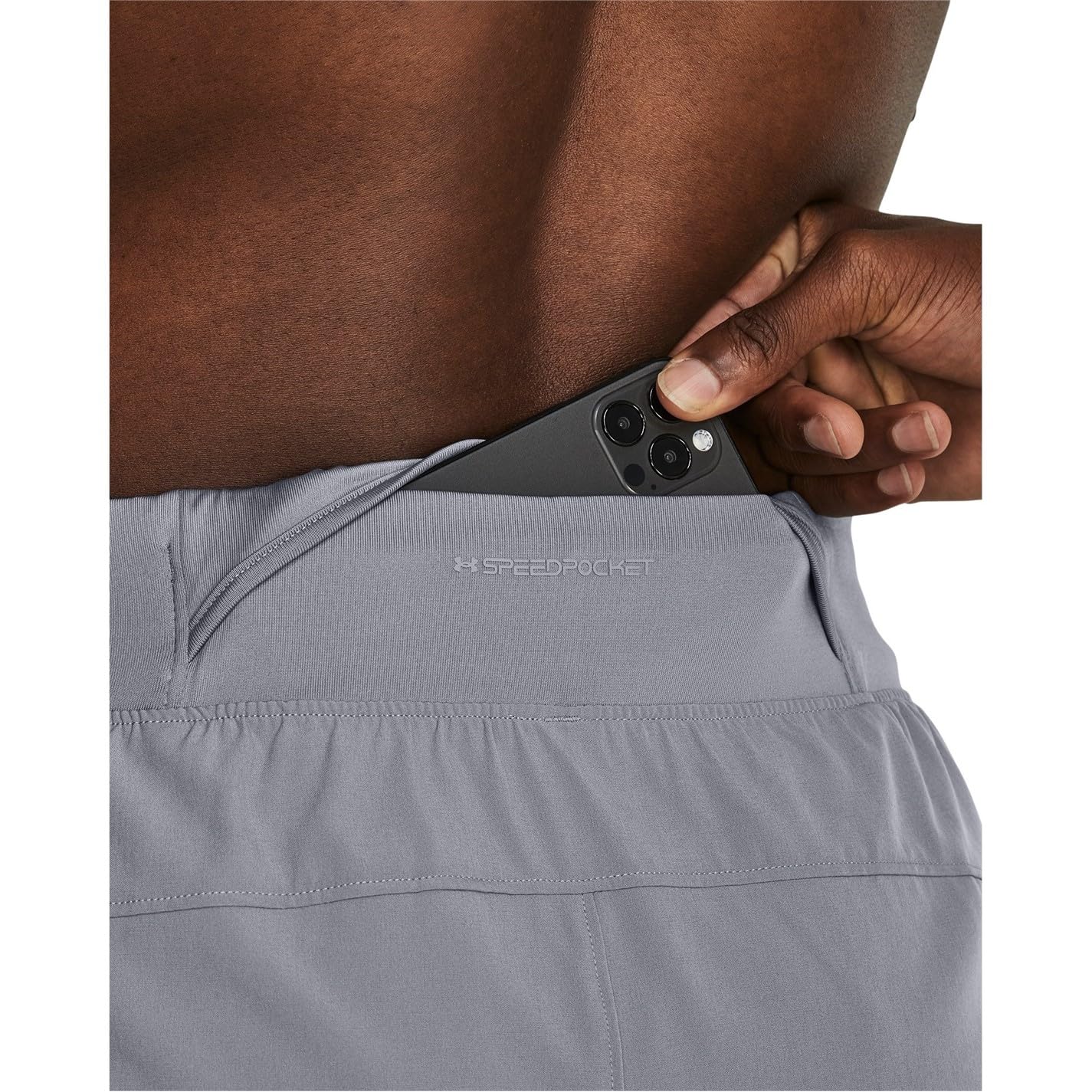 Under Armour Mens UA Launch Elite 5in Shorts - Ultra-Light and Stretch-Woven Fabric