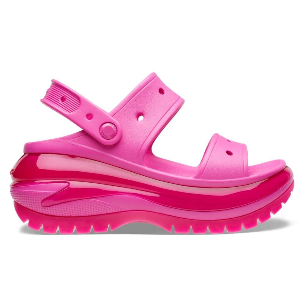 Crocs Unisex-Adult Classic Mega Crush Sandal | Platform Sandals