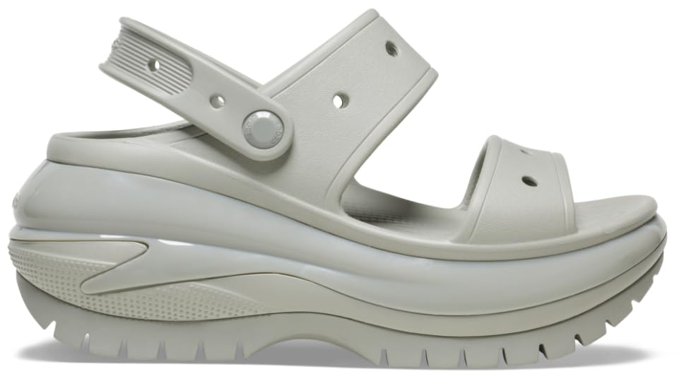 Crocs Unisex-Adult Classic Mega Crush Sandal | Platform Sandals