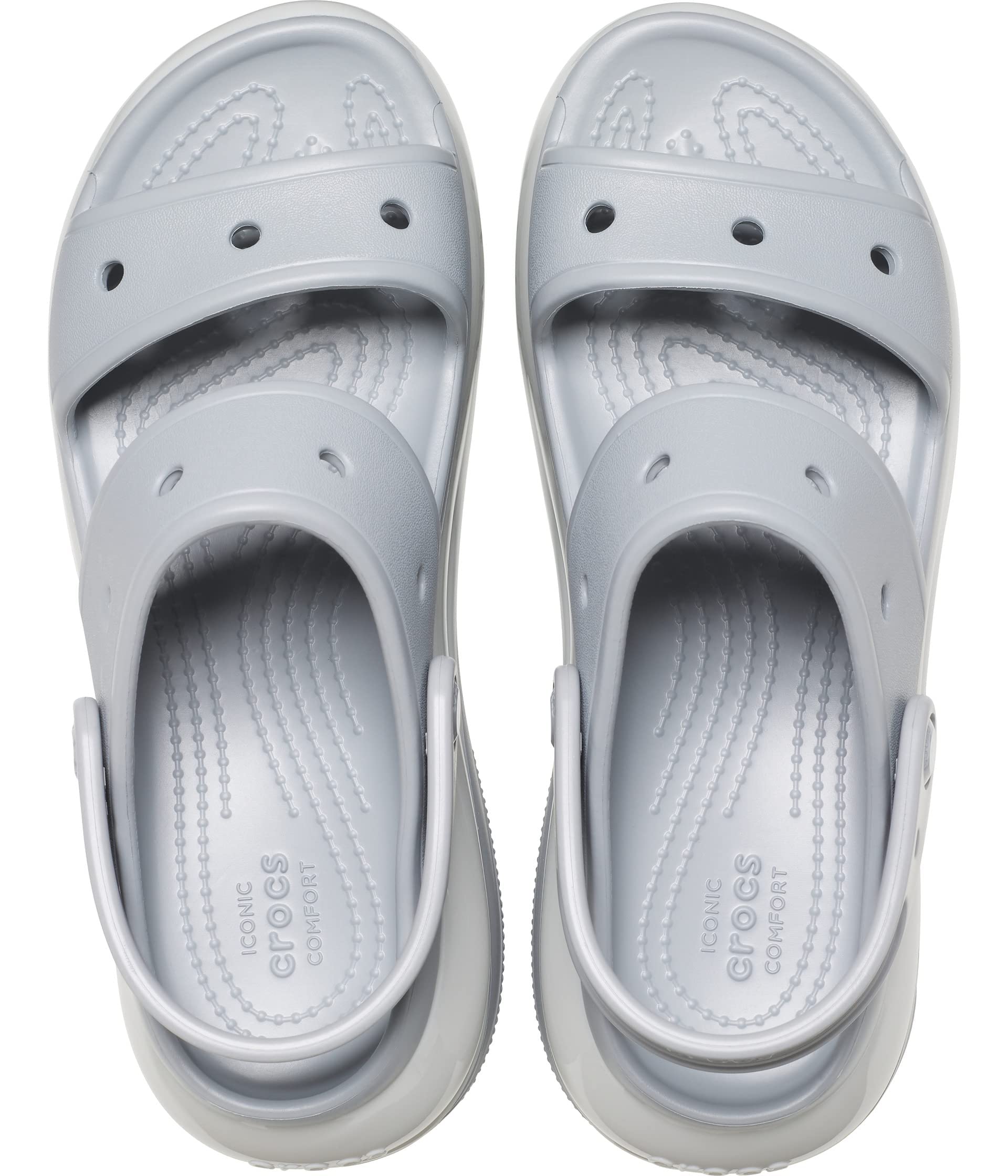 Crocs Unisex-Adult Classic Mega Crush Sandal | Platform Sandals