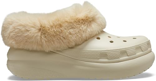 Crocs Unisex-Adult Classic Furever Crush Lined Shoe Clog