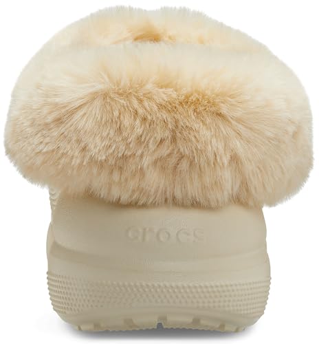Crocs Unisex-Adult Classic Furever Crush Lined Shoe Clog