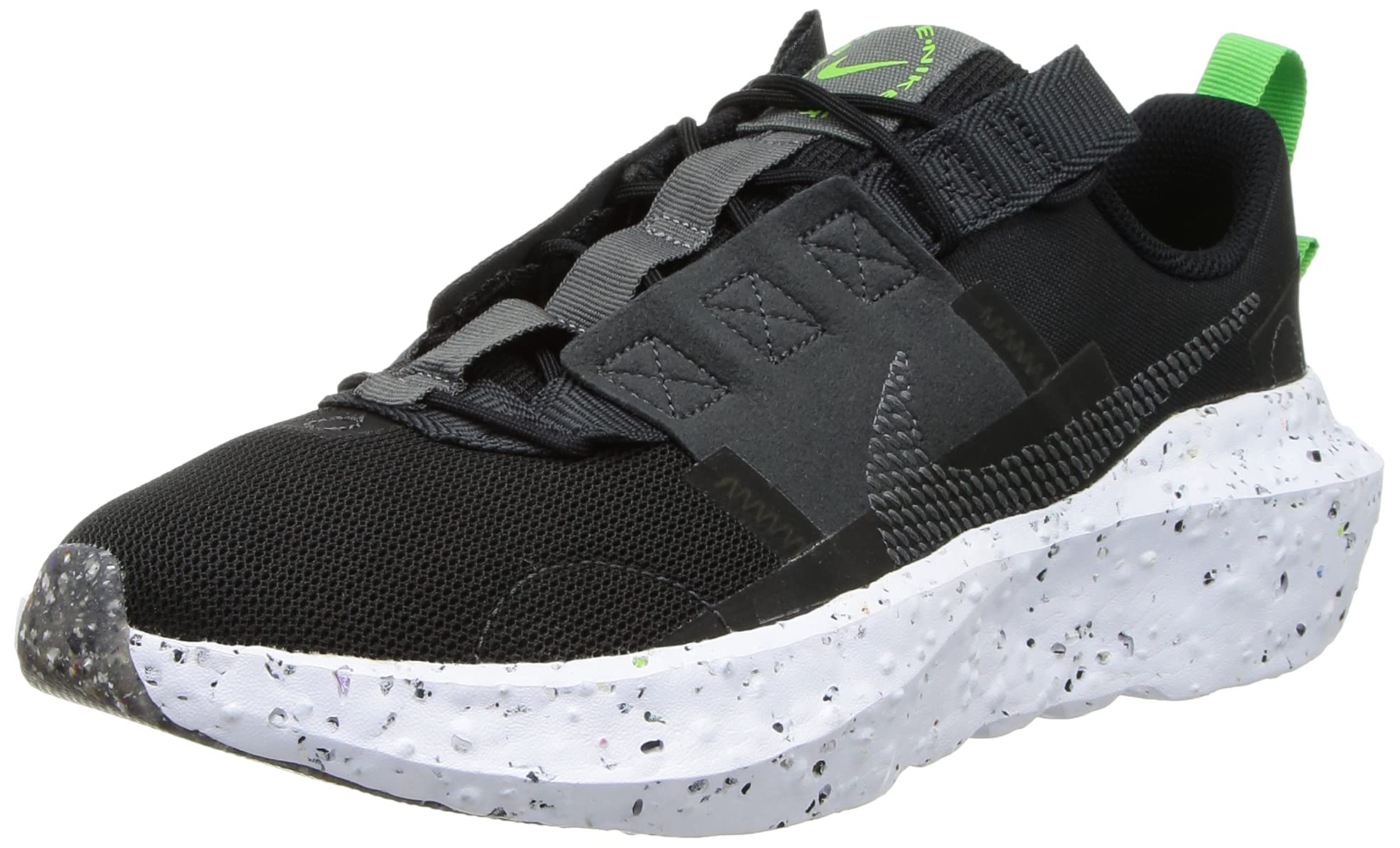 Nike mens Crater Impact Running Shoes, Black/Iron Grey-off Noir, 11