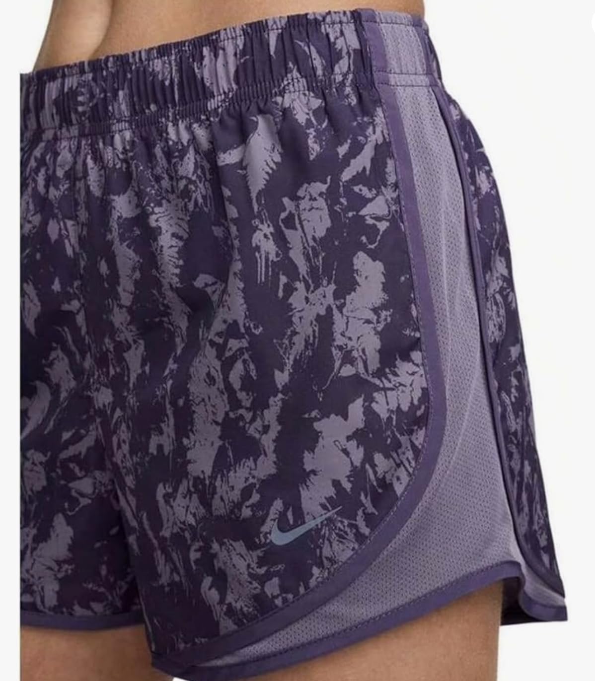 Nike Womens Tempo One Printed Running Shorts (US, Alpha, X-Small, Regular, Regular, Daybreak, 509)