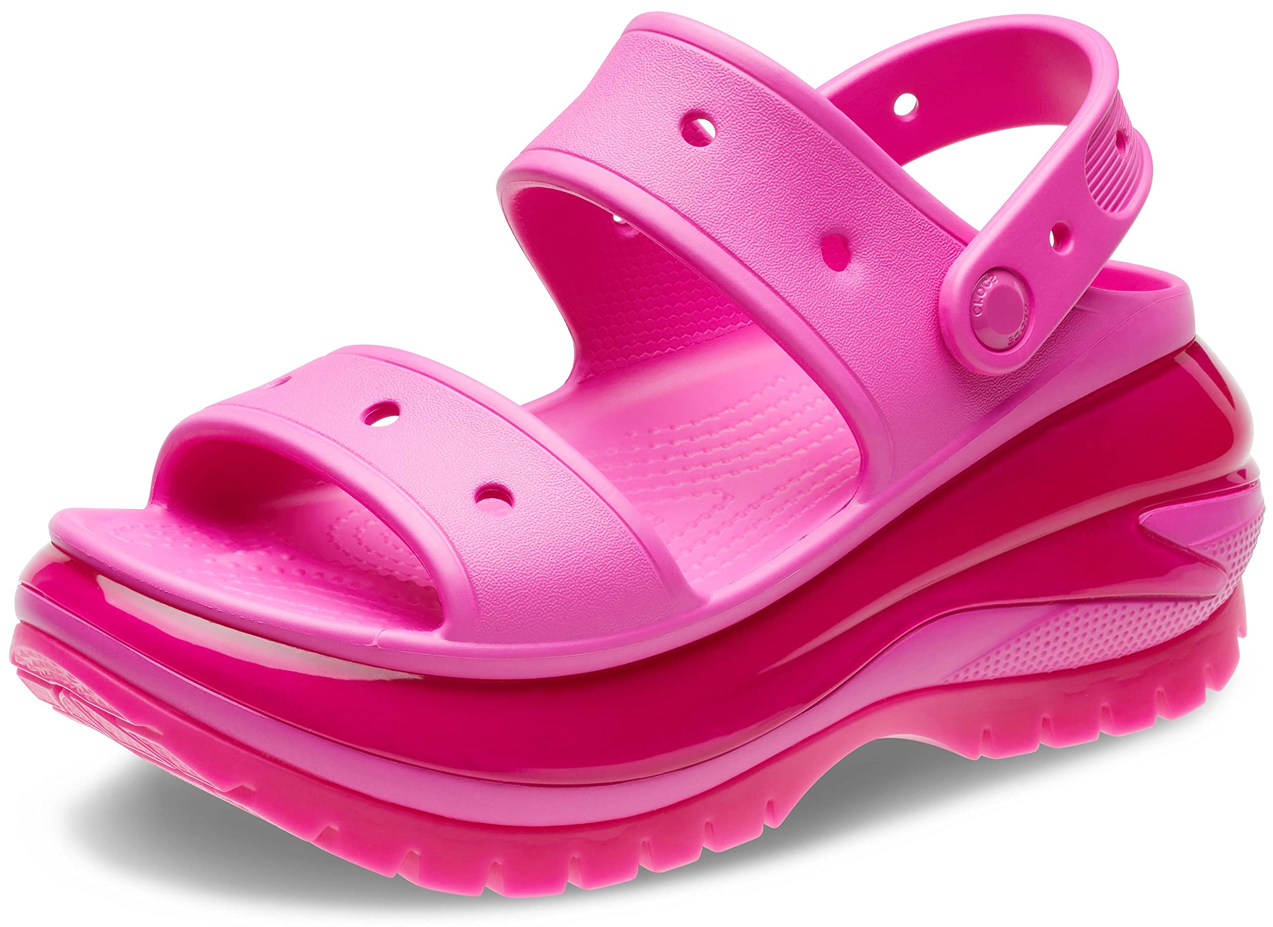 Crocs Unisex-Adult Classic Mega Crush Sandal | Platform Sandals