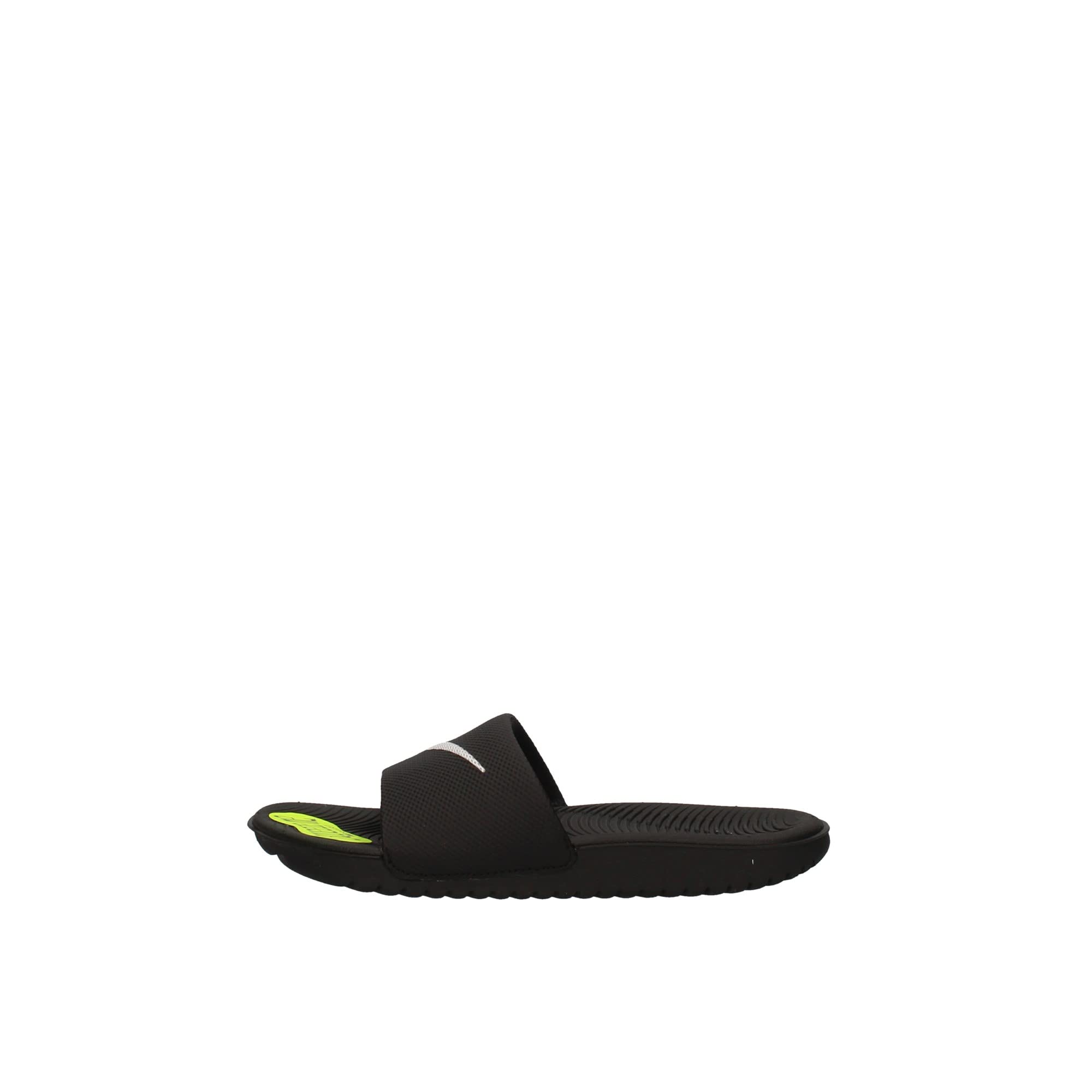 Nike Kawa Slide GS/PS 819352 Junior Slides (UK 13.5 us 1Y EU 32, Black White 001)