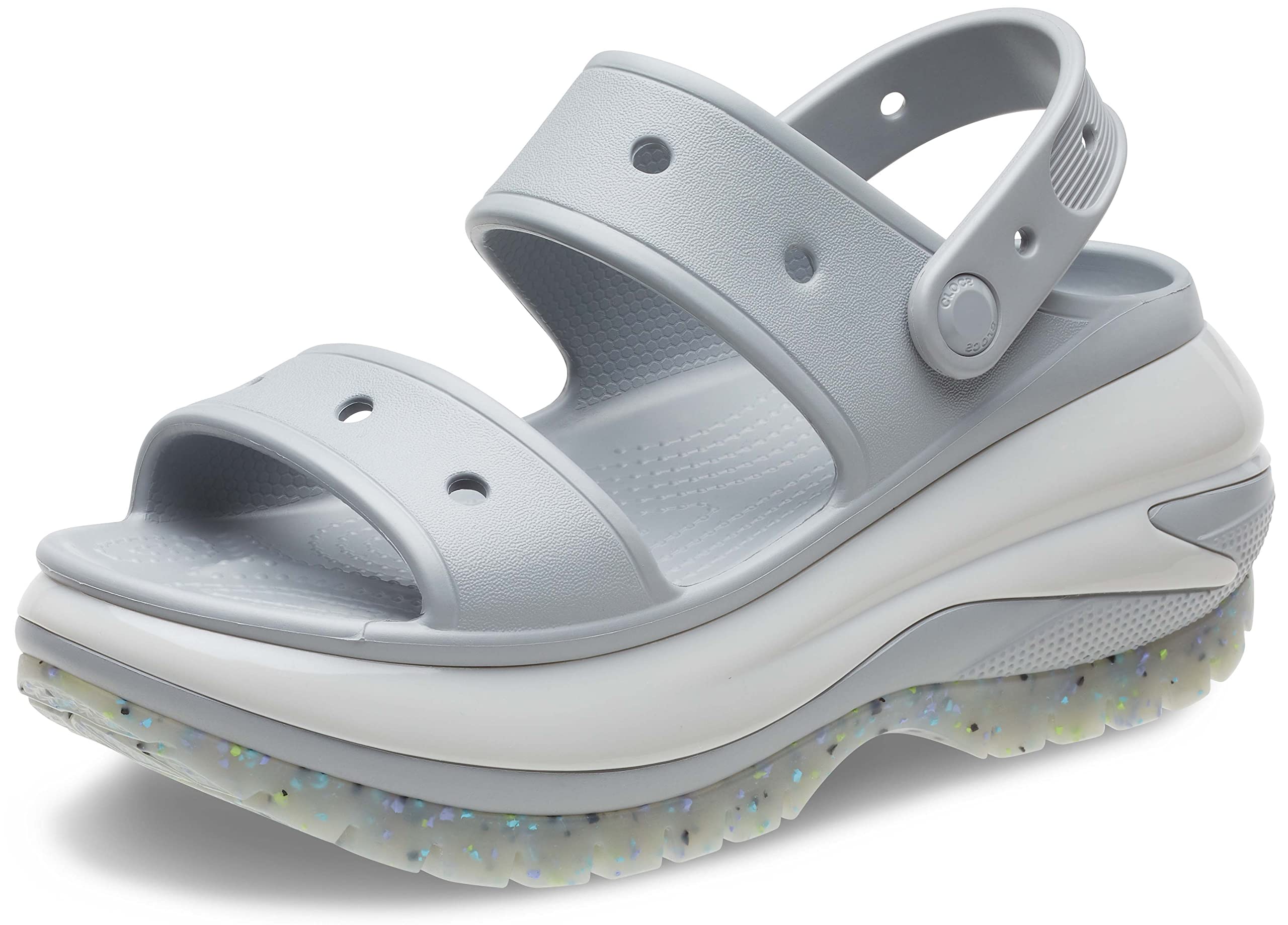 Crocs Unisex-Adult Classic Mega Crush Sandal | Platform Sandals