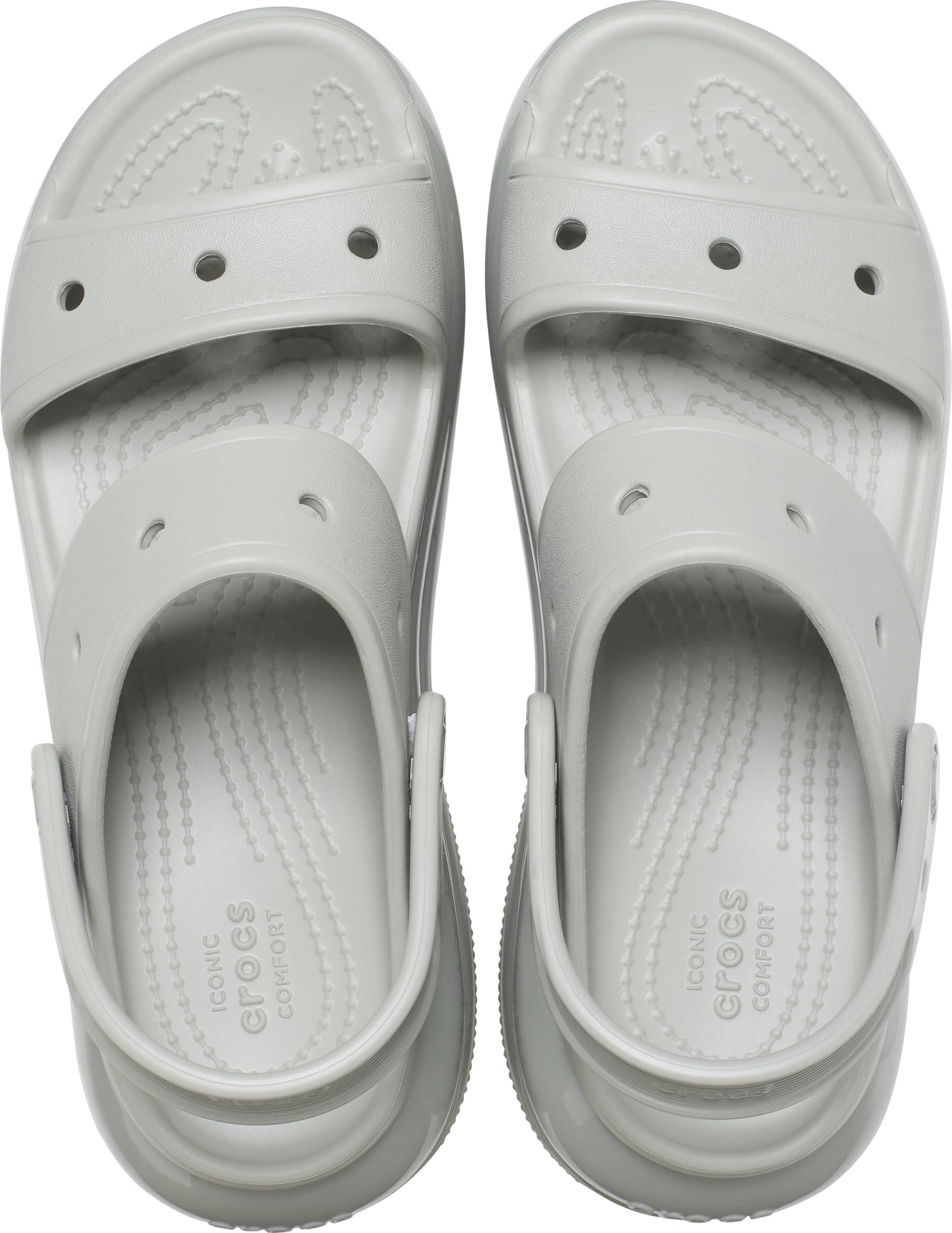 Crocs Unisex-Adult Classic Mega Crush Sandal | Platform Sandals