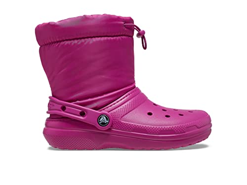 Crocs Unisex-Child Classic Lined Neo Puff Boot Snow