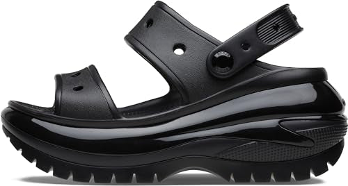 Crocs Unisex-Adult Classic Mega Crush Sandal | Platform Sandals