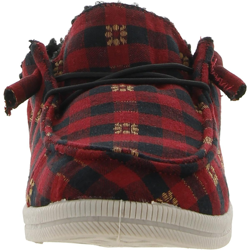 Rocket Dog Mellow Womens Slip On 85 BM US RedPlaid