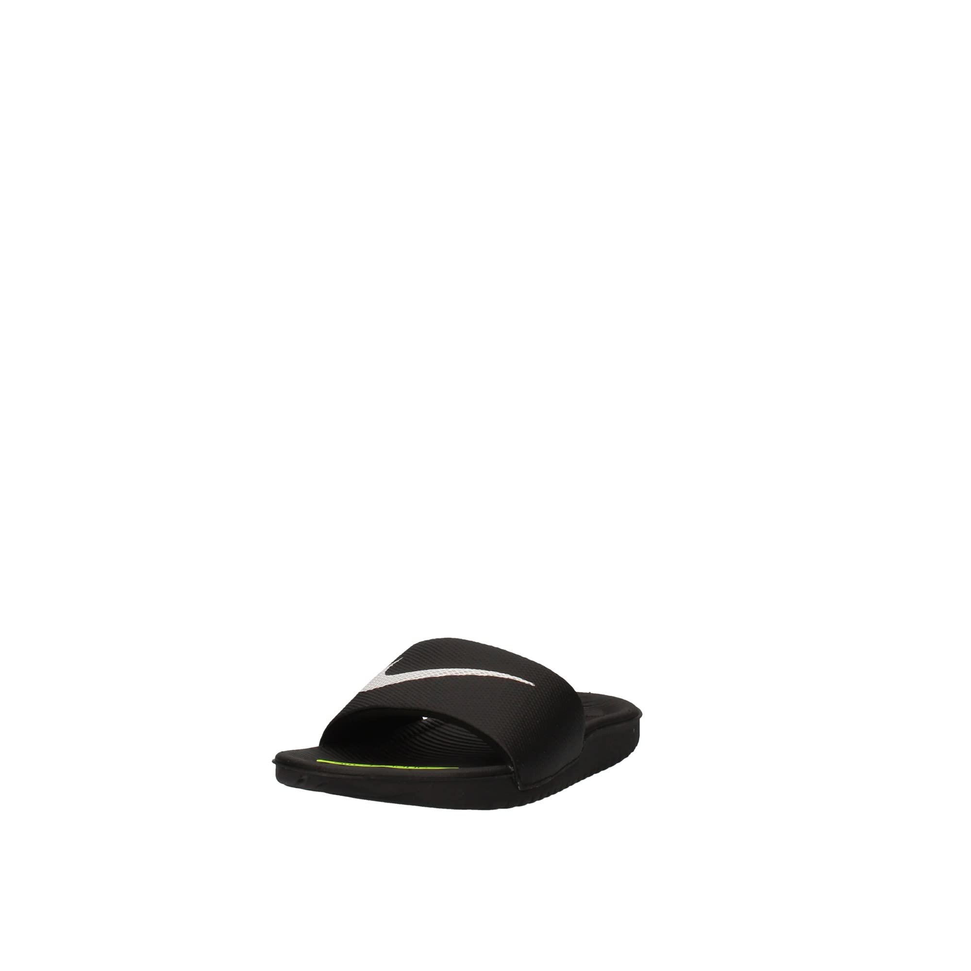 Nike Kawa Slide GS/PS 819352 Junior Slides (UK 13.5 us 1Y EU 32, Black White 001)