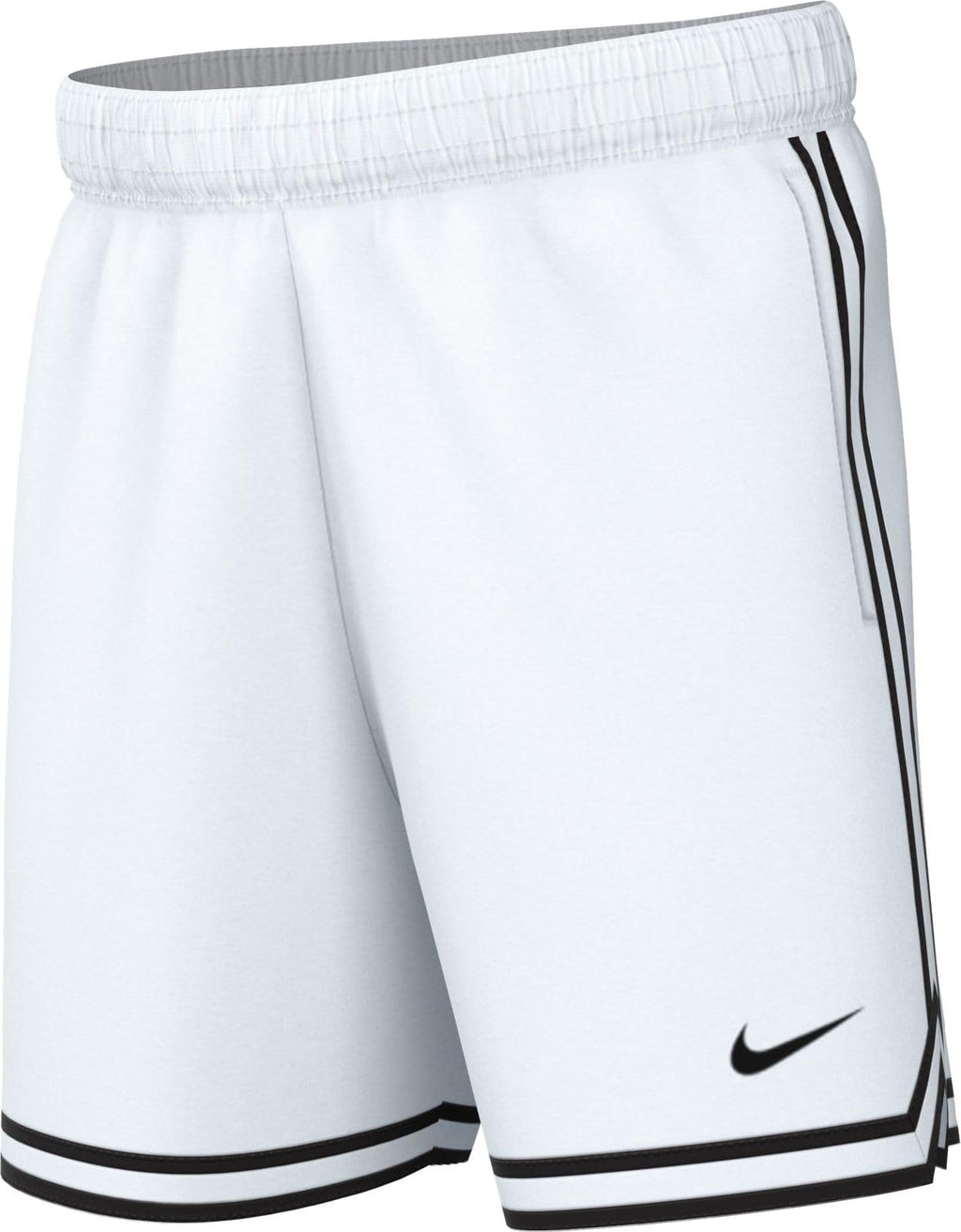 Nike Dri-FIT DNA Big Kids' (Boys') Basketball Shorts (White/Black, FJ6802-100) Size Small