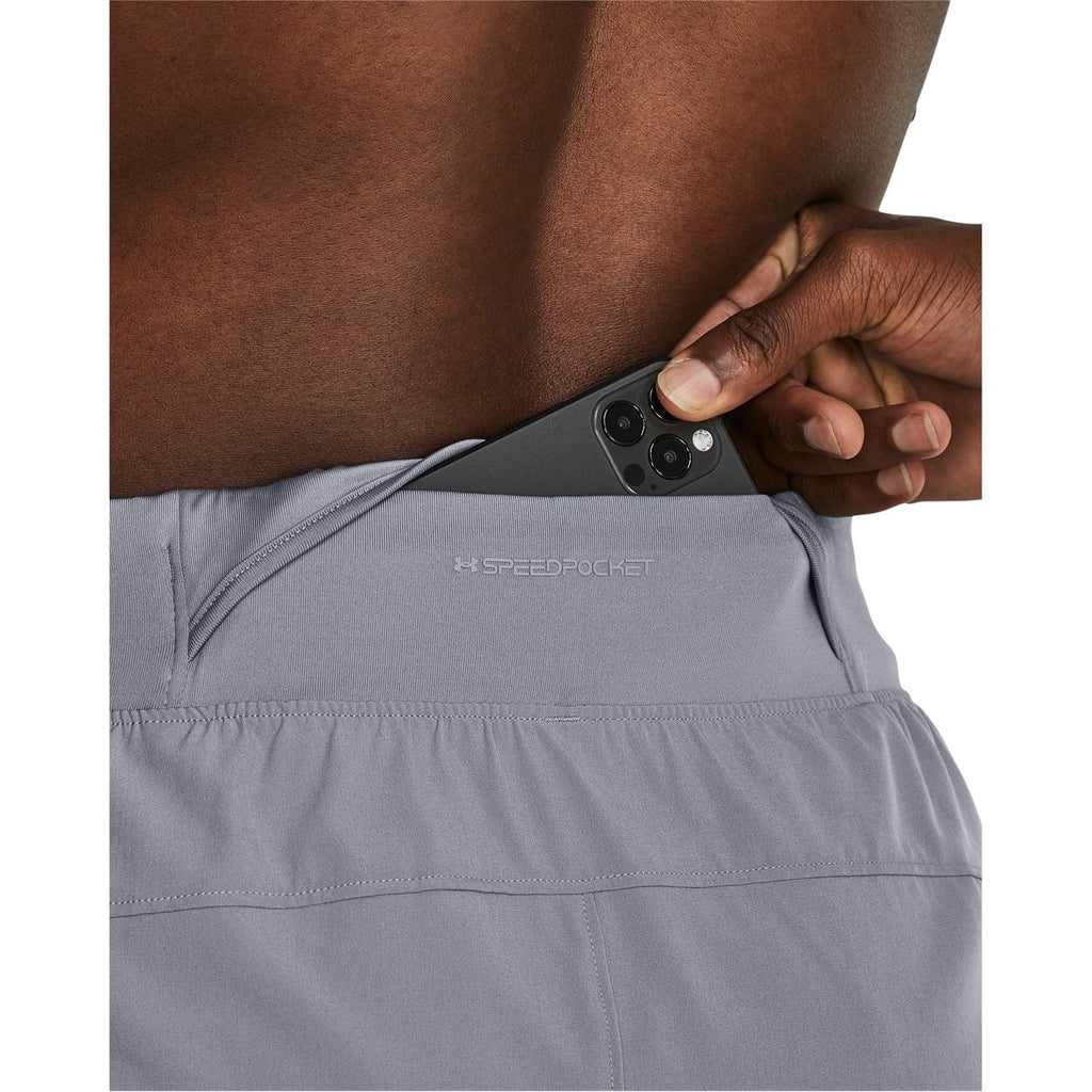Under Armour Mens UA Launch Elite 5in Shorts - Ultra-Light and Stretch-Woven Fabric