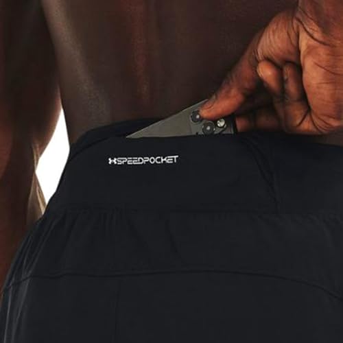 Under Armour Mens UA Launch Elite 5in Shorts - Ultra-Light and Stretch-Woven Fabric