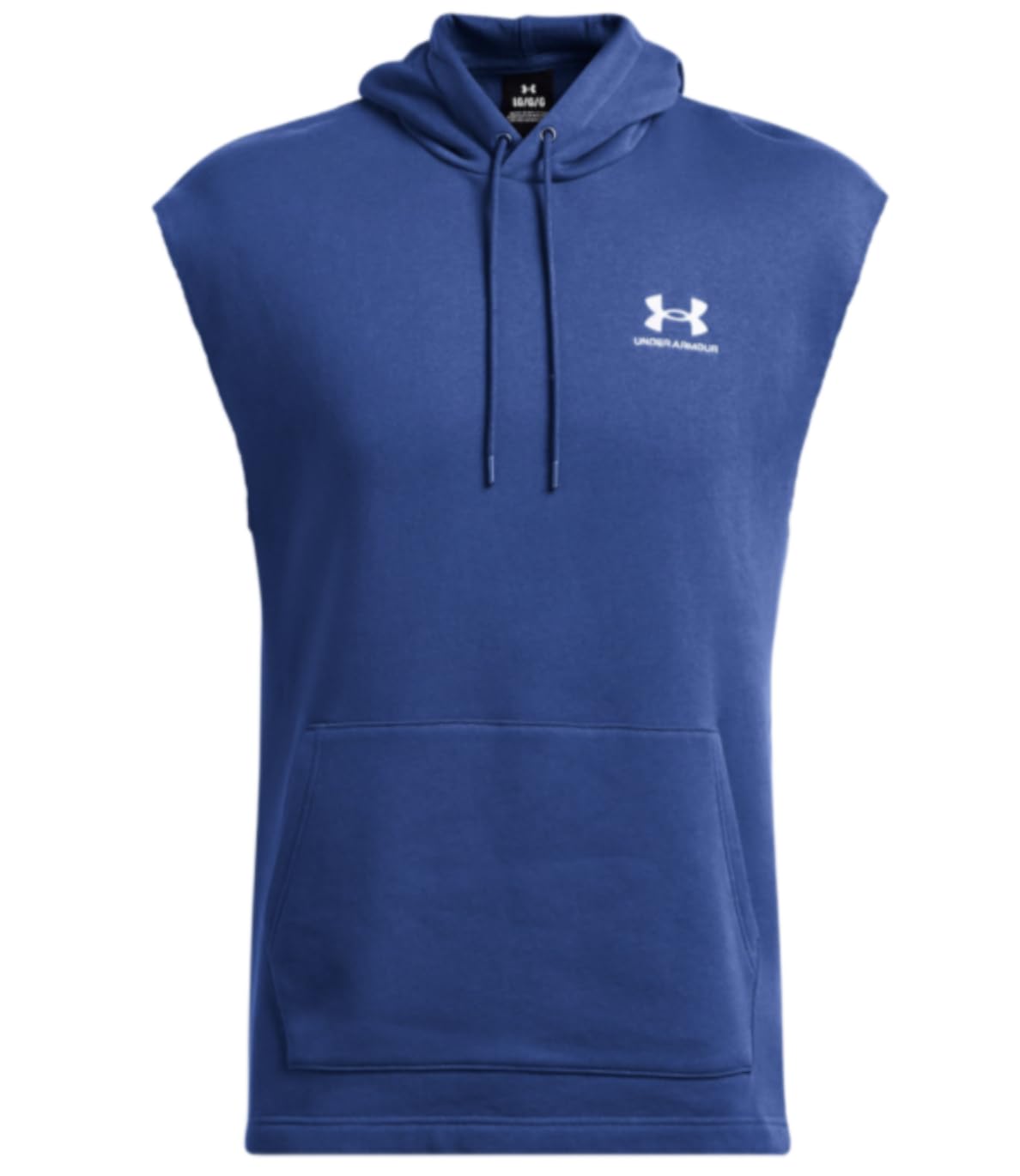 Under Armour Men's UA Icon Fleece Sleeveless Hoodie (US, Alpha, Large, Regular, Regular, Tech Blue 432)