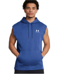 Under Armour Men's UA Icon Fleece Sleeveless Hoodie (US, Alpha, XX-Large, Regular, Regular, Tech Blue 432)
