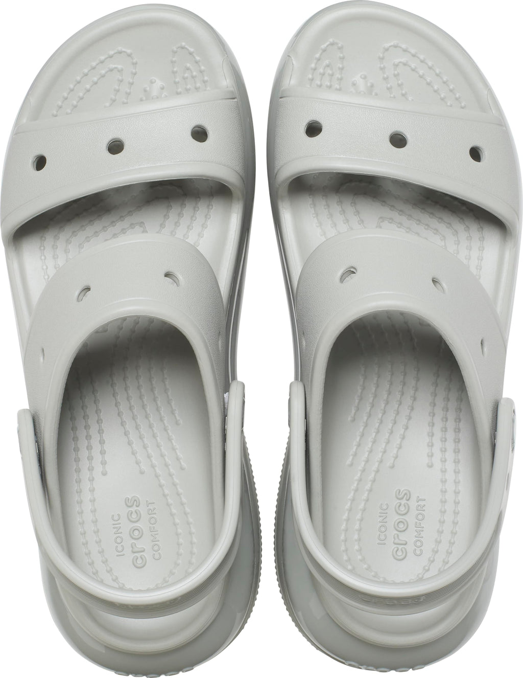 Crocs Unisex-Adult Classic Mega Crush Sandal | Platform Sandals